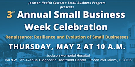3rd Annual Small Business Week Celebration