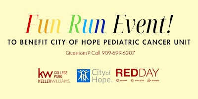 RED Day Donation Color Run for City of Hope (5k) primary image