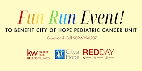 RED Day Donation Color Run for City of Hope (5k)