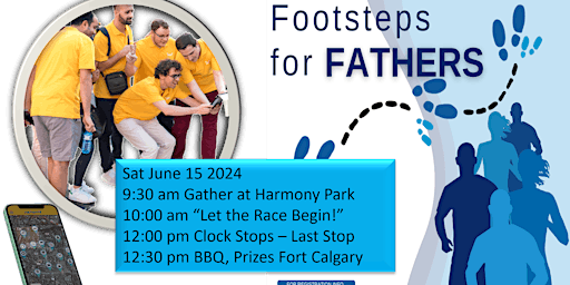 Imagem principal do evento Footsteps for Fathers 2024