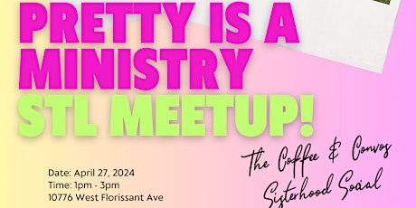 Coffee & Convos Sisterhood Social | Pretty is a Ministry