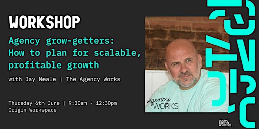 Imagem principal do evento Agency grow-getters: How to plan for scalable, profitable growth