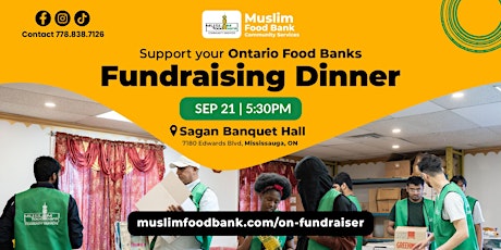 Support your Ontario Food Banks Fundraising Dinner