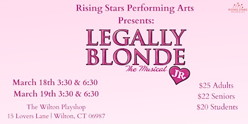 Imagem principal do evento Legally Blonde The Musical Jr.