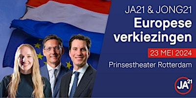 Hauptbild für Begrens EUropa: JA21 gaat met u in gesprek!