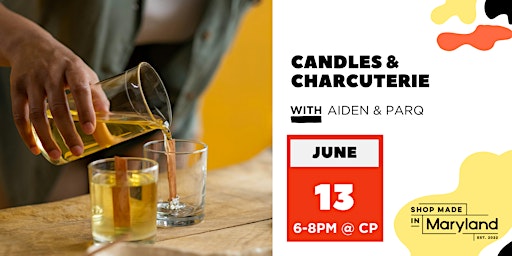 Imagem principal do evento Candles & Charcuterie w/ Aiden & Parq