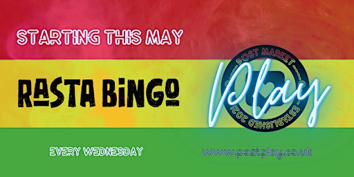Imagem principal do evento Rasta Bingo With Ringo Bingo