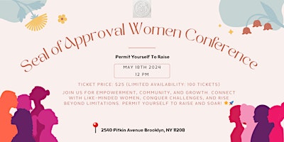 Image principale de Seal of Approval Women Conference