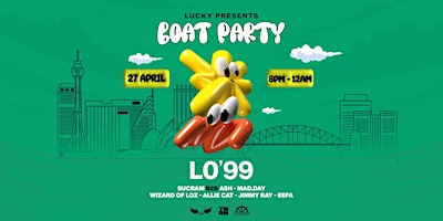 Lucky Presents | Open Air Boat Party - 25 TICKETS LEFT primary image