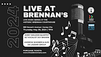 Imagem principal do evento Live at Brennan's - Jersey City Jazz Fest