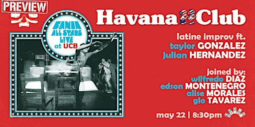 Imagem principal do evento *UCBNY Preview* Havana Club
