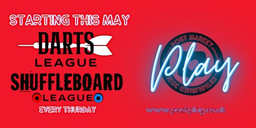 Primaire afbeelding van Darts and Shuffle Board Leagues at Post Play