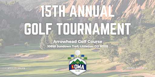 15th Annual COWA Golf Tournament Sponsorships  primärbild