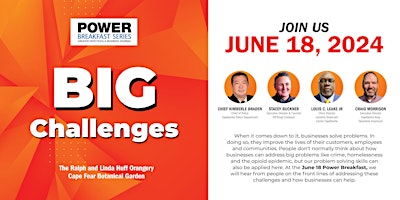 Imagem principal do evento Power Breakfast Series - BIG Challenges
