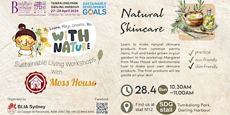 Sustainable Living Workshop - Natural Skincare