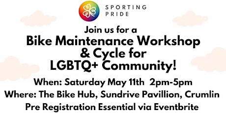 Bike Maintenance Workshop & Cycle for LGBTQ+ Community!