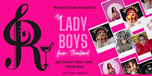 Imagem principal do evento The Lady Boys Are Back  at Ronnie's!