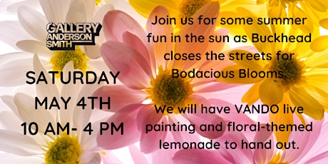 Vando Live Painting for Bodacious Blooms