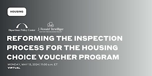 Primaire afbeelding van Reforming the Inspection Process for the Housing Choice Voucher Program