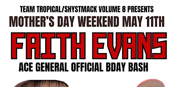 PRE MOTHER'S DAY - FAITH EVANS LIVE IN BROOKLYN HOSTED BY MR.RON