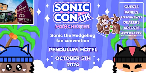 Sonic Con  UK Manchester - A Sonic the Hedgehog Fan Convention