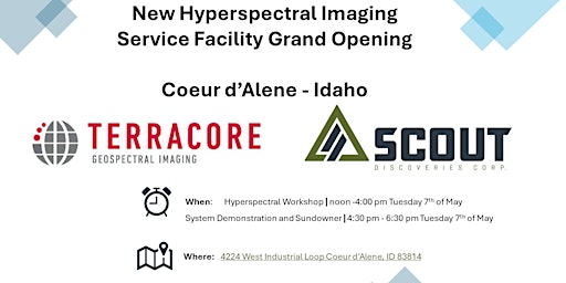 Imagem principal de Scout - TerraCore | Hyperspectral Workshop and Sundowner