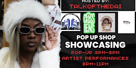 Memorial Day Weekend Pop Up Shop/Showcasing for Artist to Perform