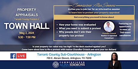 Tarrant County Precinct 2 Town Hall: Property Appraisals