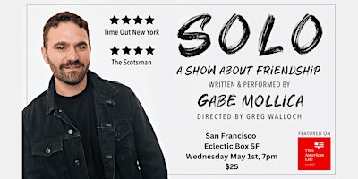 Hauptbild für Solo: A Show About Friendship (from This American Life)
