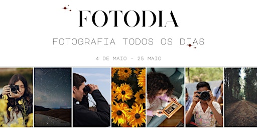 Imagem principal do evento FOTODIA - Fotografia todos os dias