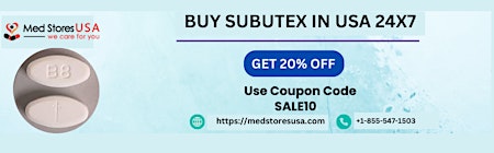 Buying Buprenorphine 8mg (Subutex) Online Timely shipping primary image