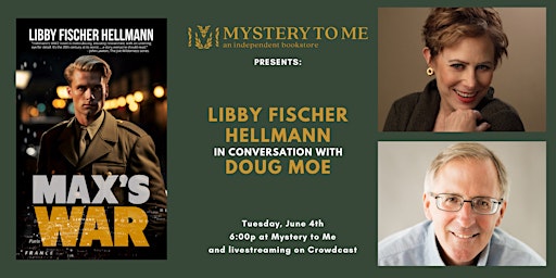 Hauptbild für Live @ MTM: Libby Fischer Hellmann in Conversation with Doug Moe