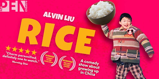 Imagem principal do evento RICE | A comedy show about growing up in China | ALVIN LIU