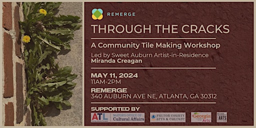 Through the Cracks: A Community Tile Making Workshop primary image
