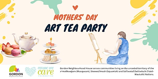 Imagem principal do evento Mothers' Day Art Tea Party