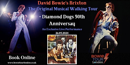 Imagem principal do evento David Bowie's Brixton Tour - A Diamond Dogs 50th Anniversary Special