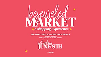 Primaire afbeelding van Bejeweled Market | A Boutique Pop Up Market presented by Shop Local QC!
