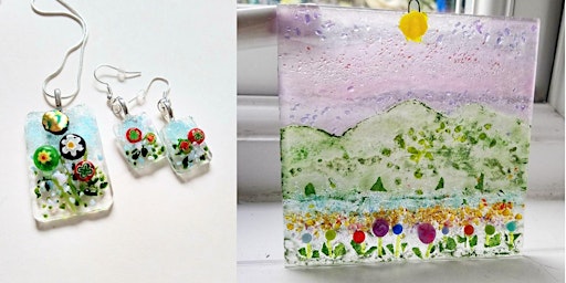 Fused Glass Relief  Plaques, Pendants or Sgraffito Class (deposit) primary image