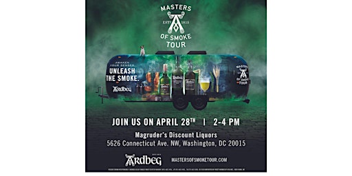 Primaire afbeelding van Ardbeg Masters of Smoke Tour Comes to Washington, DC