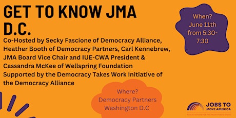 Get to Know JMA D.C.