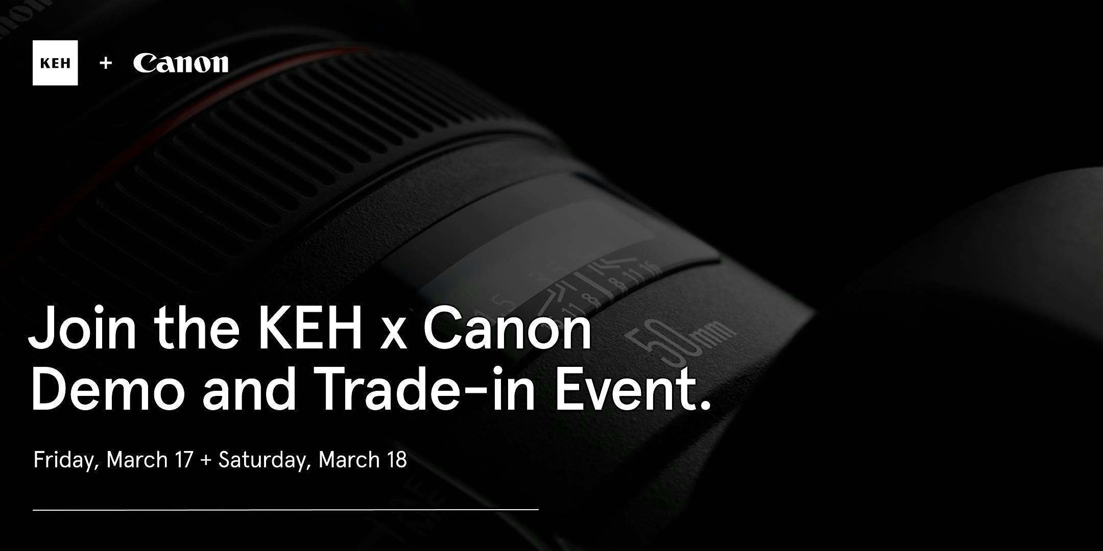 KEH + Canon Demo and Trade-in Event