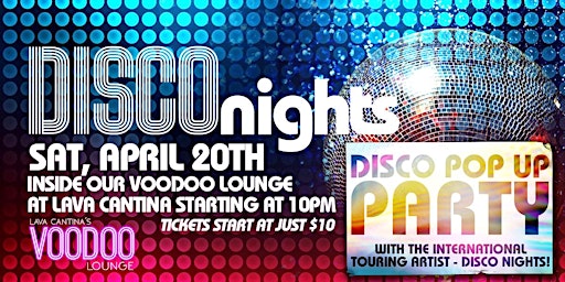 Disco Nights at Lava Cantina!!!! primary image