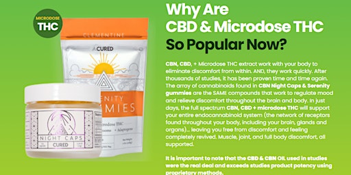 Imagem principal do evento Cured Nutrition Microdose THC Gummies Reviews – Is It Scam Or Legit?