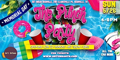 Imagem principal do evento The Punch Party: Memorial Day All-You-Can-Drink Extravaganza