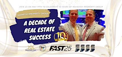 Imagem principal do evento Mainstay Property Group: A Decade of Real Estate Success