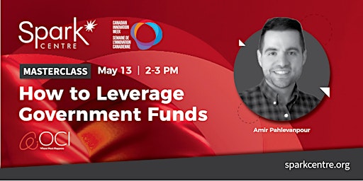 OCI Masterclass - How to Leverage Government Funds primary image