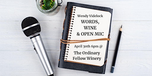 Imagem principal do evento Words, Wine & Open Mic