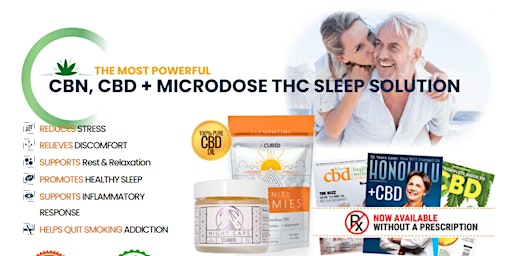 Hauptbild für Cured Nutrition Microdose THC Gummies: 100% organic CBD product!