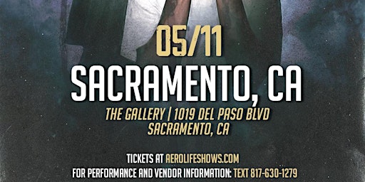 Imagem principal do evento Bammy live in Sacramento, CA May 11th