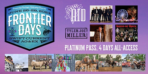 Platinum All Access Platinum Pass for Frontier Days 2024 primary image